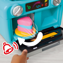 Play-Doh set fette di torta con forno, 11 vasetti