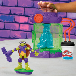 Play-Doh Stazione di Mutazione Tartarughe Ninja con Donatello