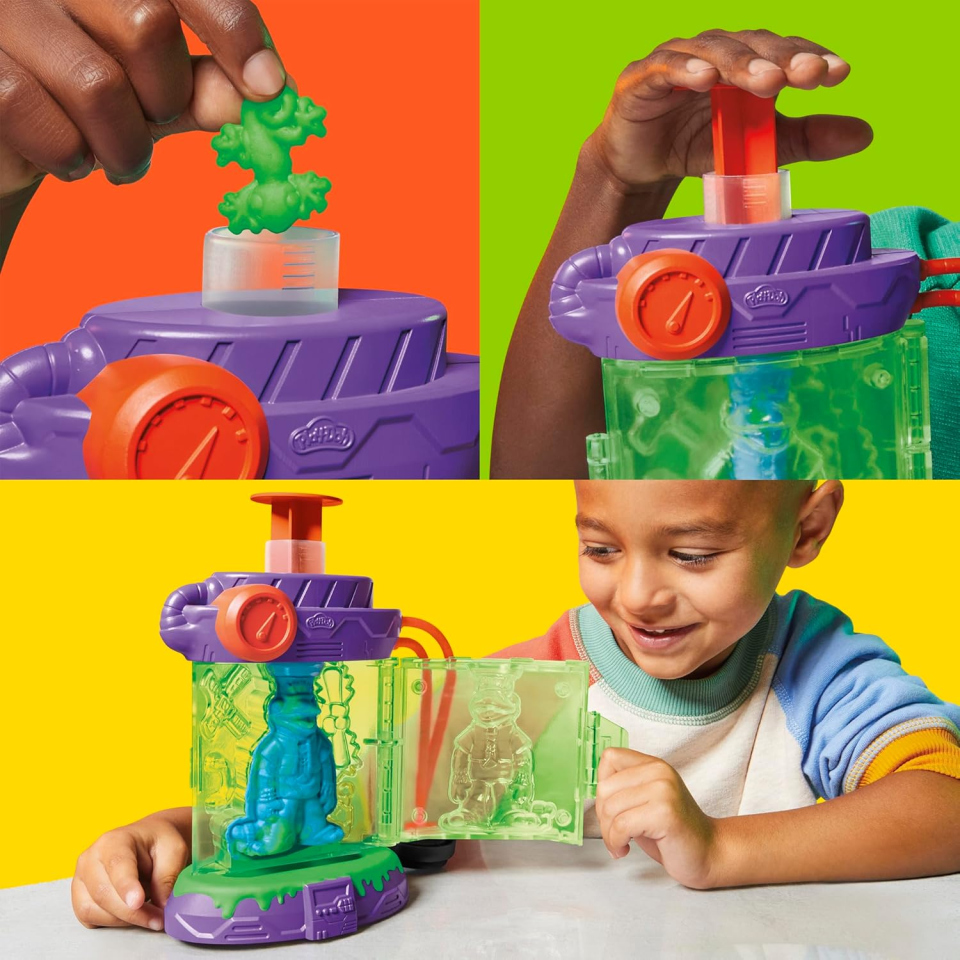Play-Doh Stazione di Mutazione Tartarughe Ninja con Donatello