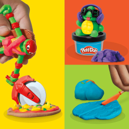 Play-Doh Tartarughe Ninja Cowabunga Creations – Playset Pasta Modellabile