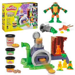 Play-Doh Tartarughe Ninja – Playset Pizza Blaster con Michelangelo