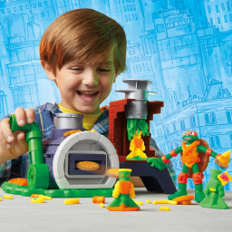 Play-Doh Tartarughe Ninja – Playset Pizza Blaster con Michelangelo