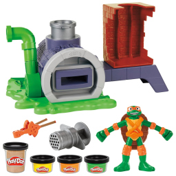 Play-Doh Tartarughe Ninja – Playset Pizza Blaster con Michelangelo