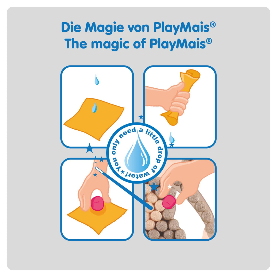 PlayMais Mosaic Dream Unicorn kit creativo da 3 anni