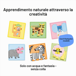 PlayMais Mosaic Zoo gioco creativo da 3 anni