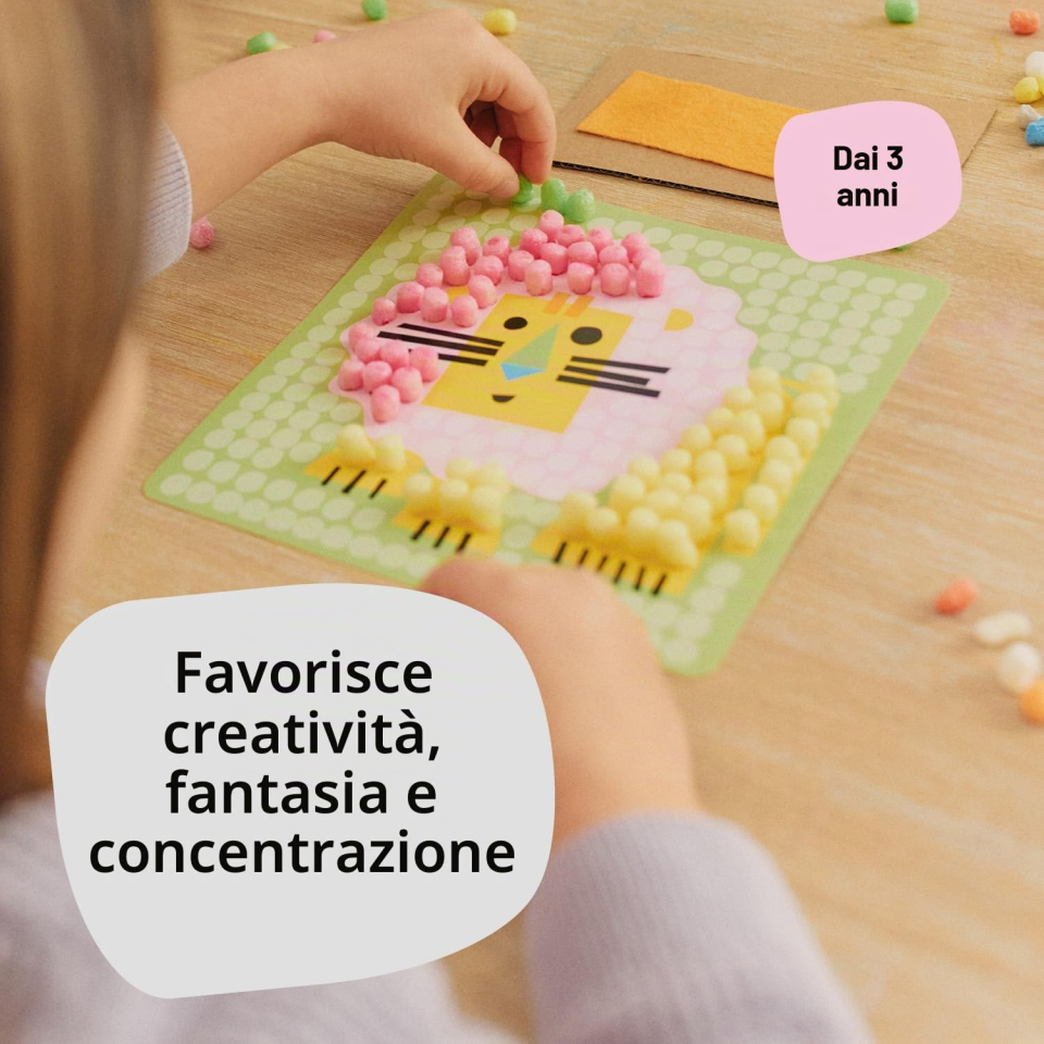PlayMais Mosaic Zoo gioco creativo da 3 anni