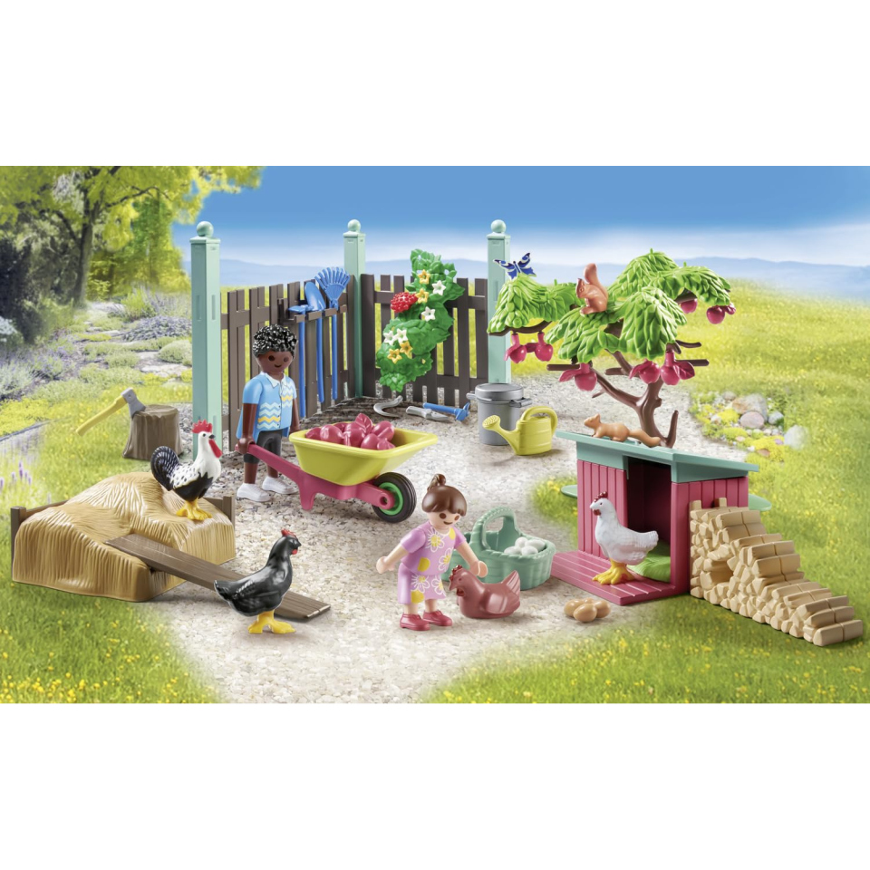 Playmobil Country 71510 – Allevamento di Polli con Recinto e Accessori