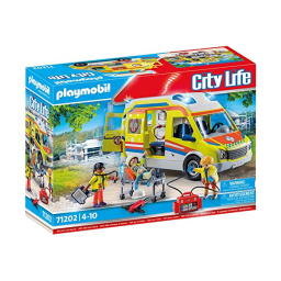 Playmobil City Life Ambulanza con Luci e Suoni 71202