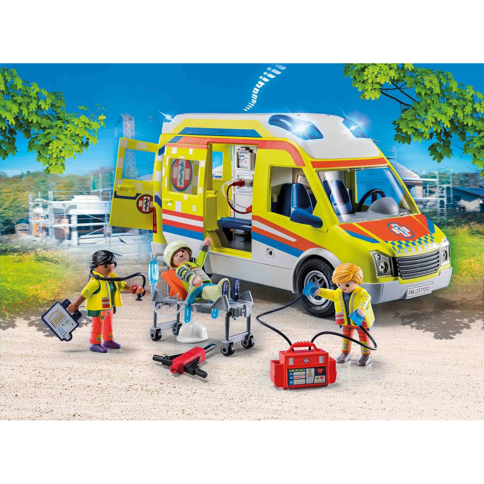 Playmobil City Life Ambulanza con Luci e Suoni 71202