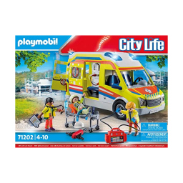 Playmobil City Life Ambulanza con Luci e Suoni 71202