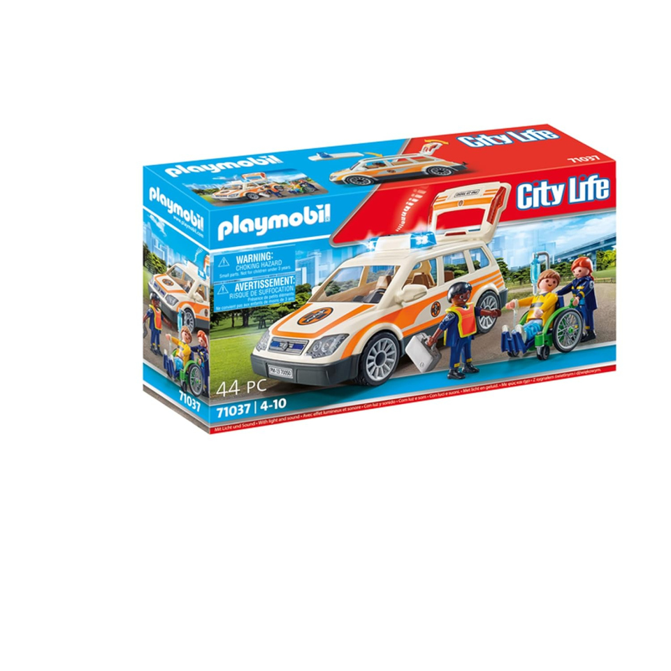 Playmobil City Life – Auto del Medico con Luci e Suoni