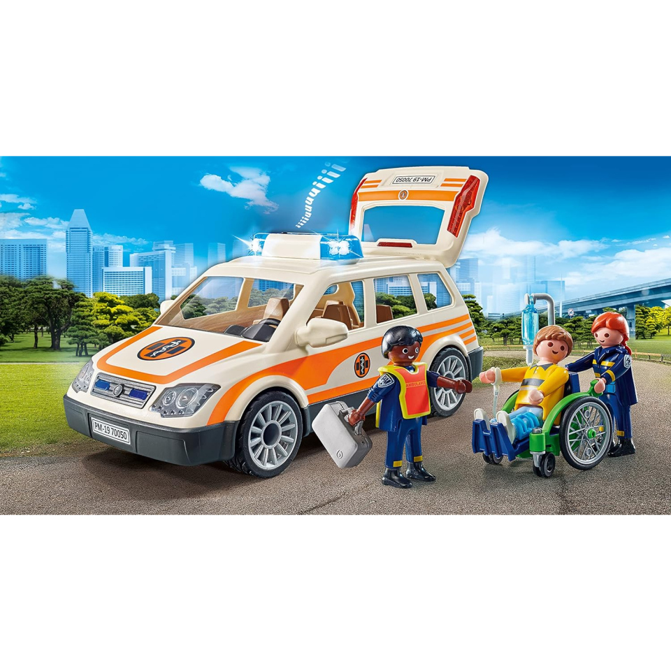 Playmobil City Life – Auto del Medico con Luci e Suoni
