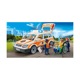 Playmobil City Life – Auto del Medico con Luci e Suoni