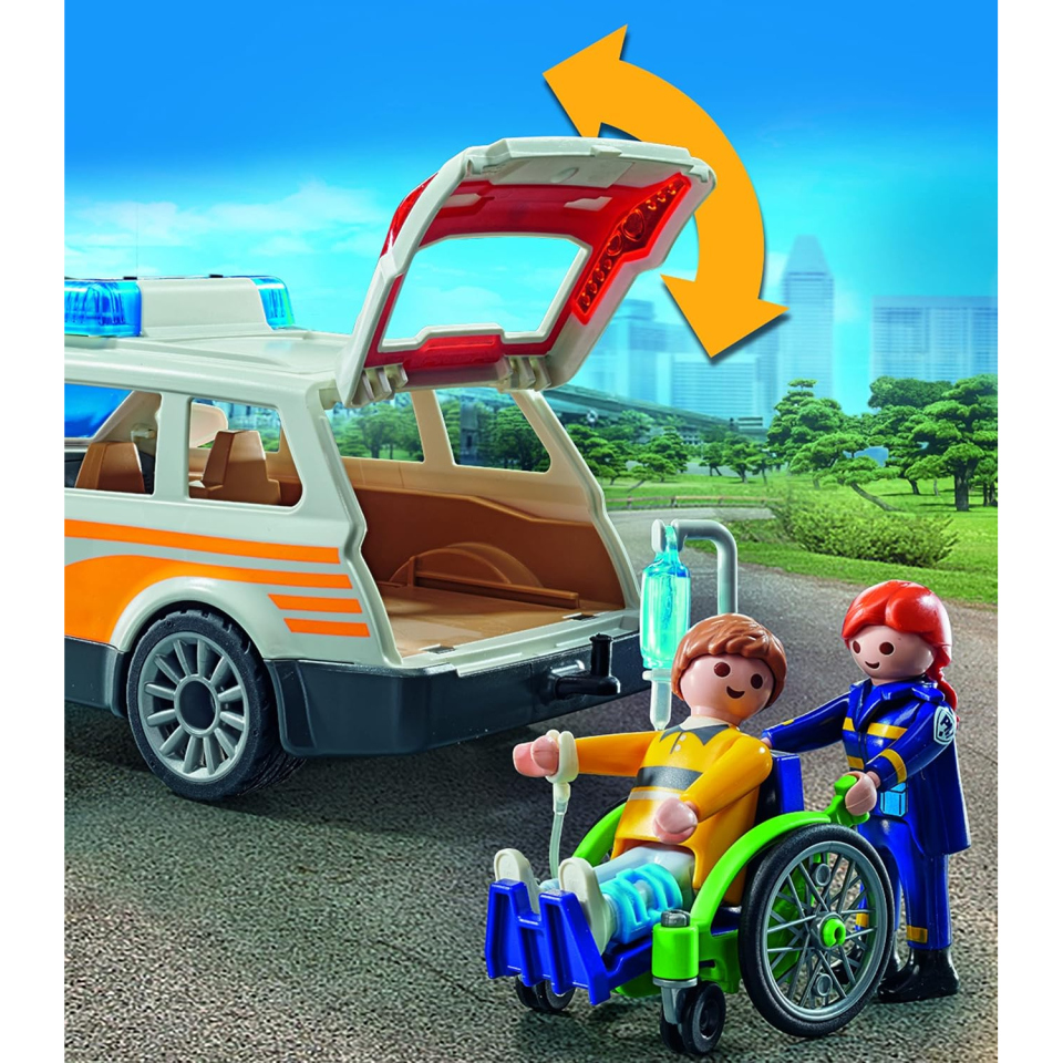 Playmobil City Life – Auto del Medico con Luci e Suoni