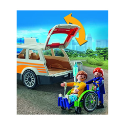 Playmobil City Life – Auto del Medico con Luci e Suoni