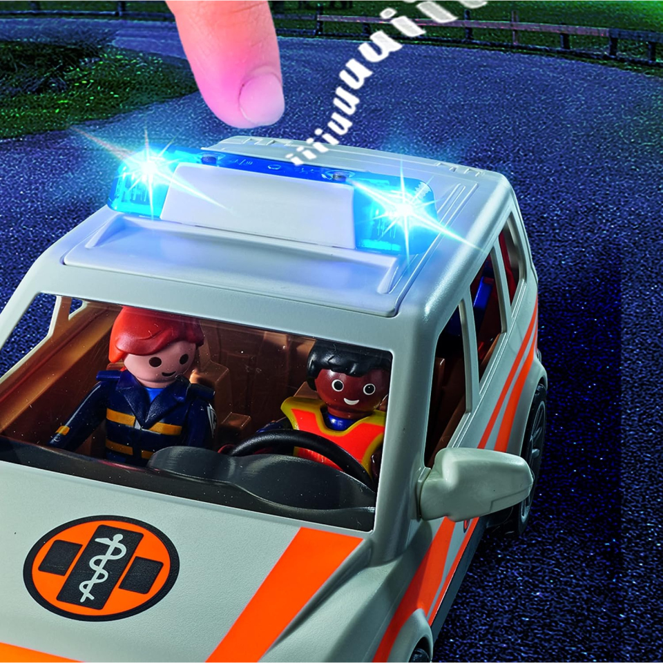 Playmobil City Life – Auto del Medico con Luci e Suoni