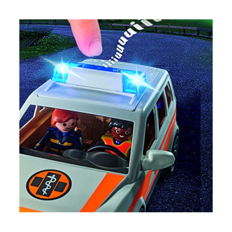 Playmobil City Life – Auto del Medico con Luci e Suoni