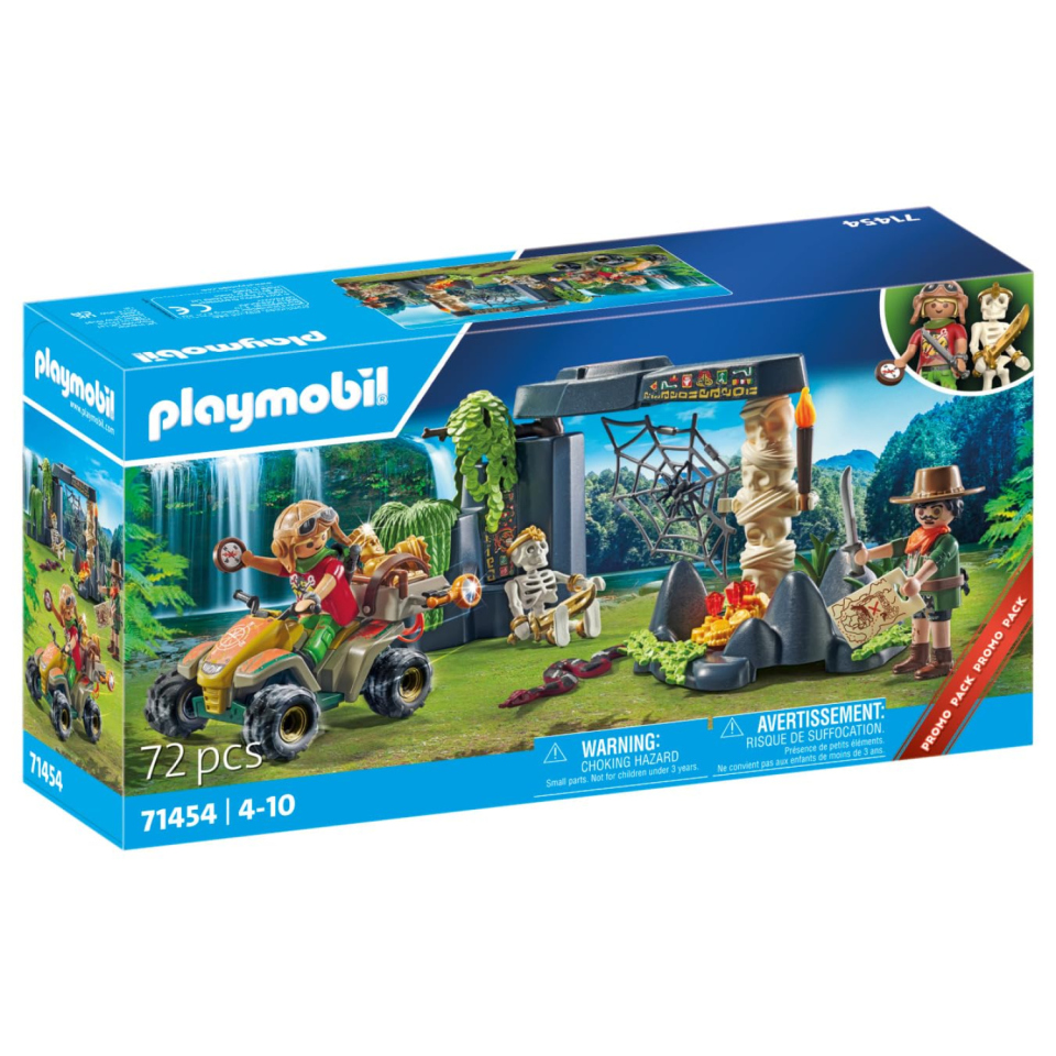 Playmobil Cacciatori di Tesori nella Giungla – Set Avventura 71454