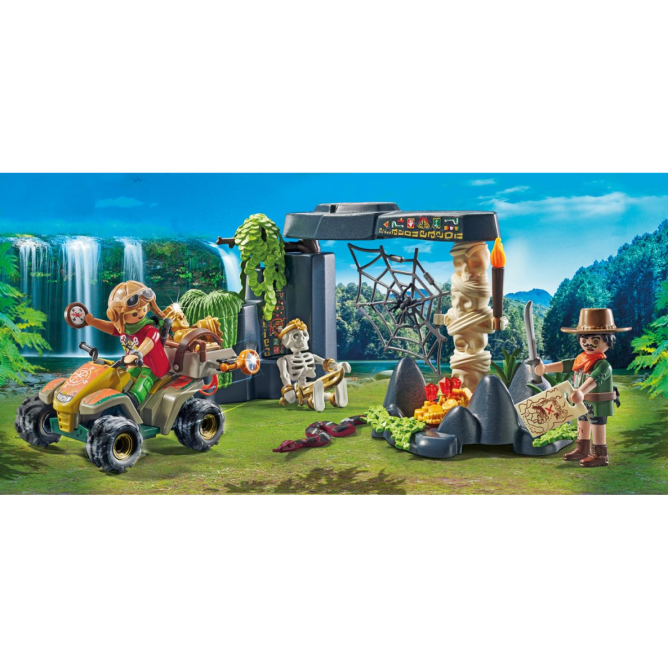 Playmobil Cacciatori di Tesori nella Giungla – Set Avventura 71454