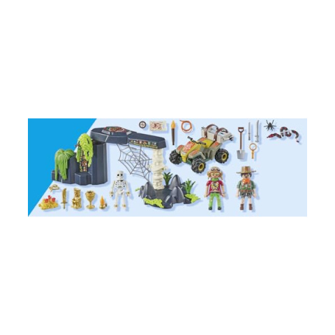 Playmobil Cacciatori di Tesori nella Giungla – Set Avventura 71454