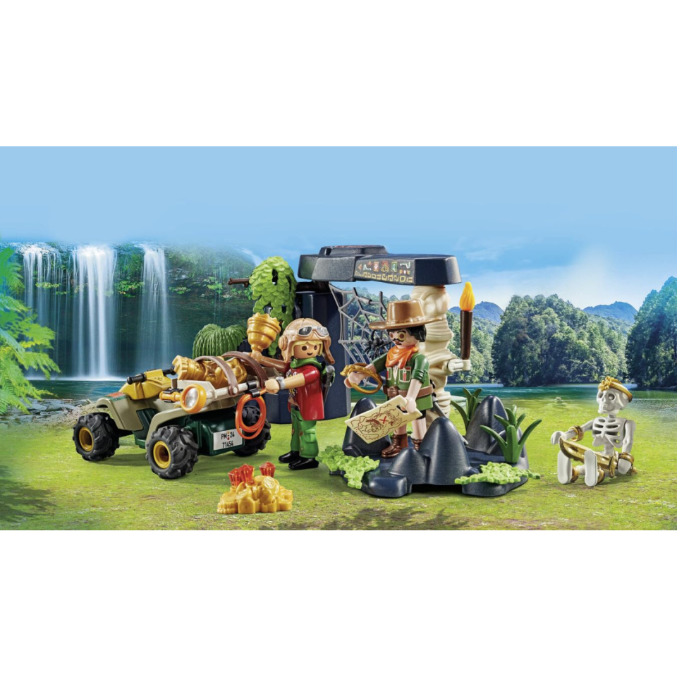 Playmobil Cacciatori di Tesori nella Giungla – Set Avventura 71454