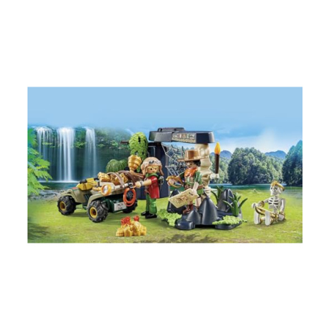 Playmobil Cacciatori di Tesori nella Giungla – Set Avventura 71454