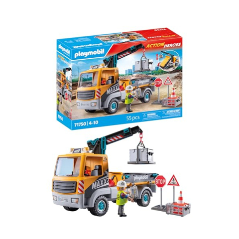 Playmobil Camion Cantiere con Gru 71750