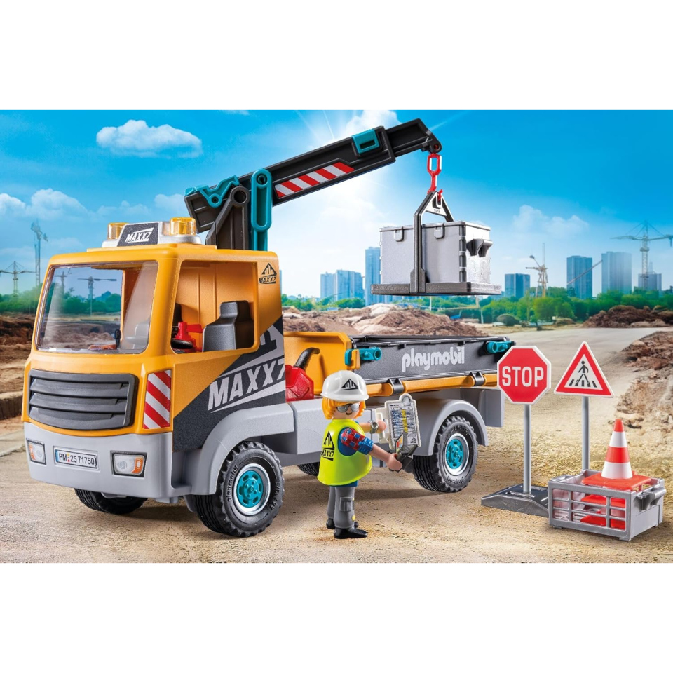Playmobil Camion Cantiere con Gru 71750