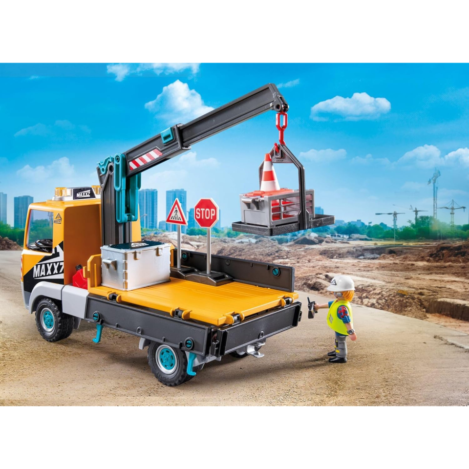 Playmobil Camion Cantiere con Gru 71750