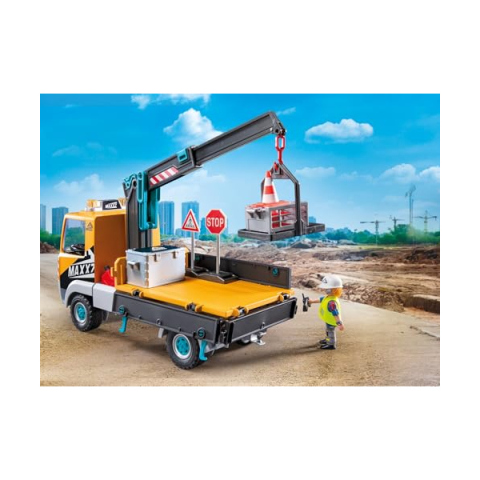 Playmobil Camion Cantiere con Gru 71750