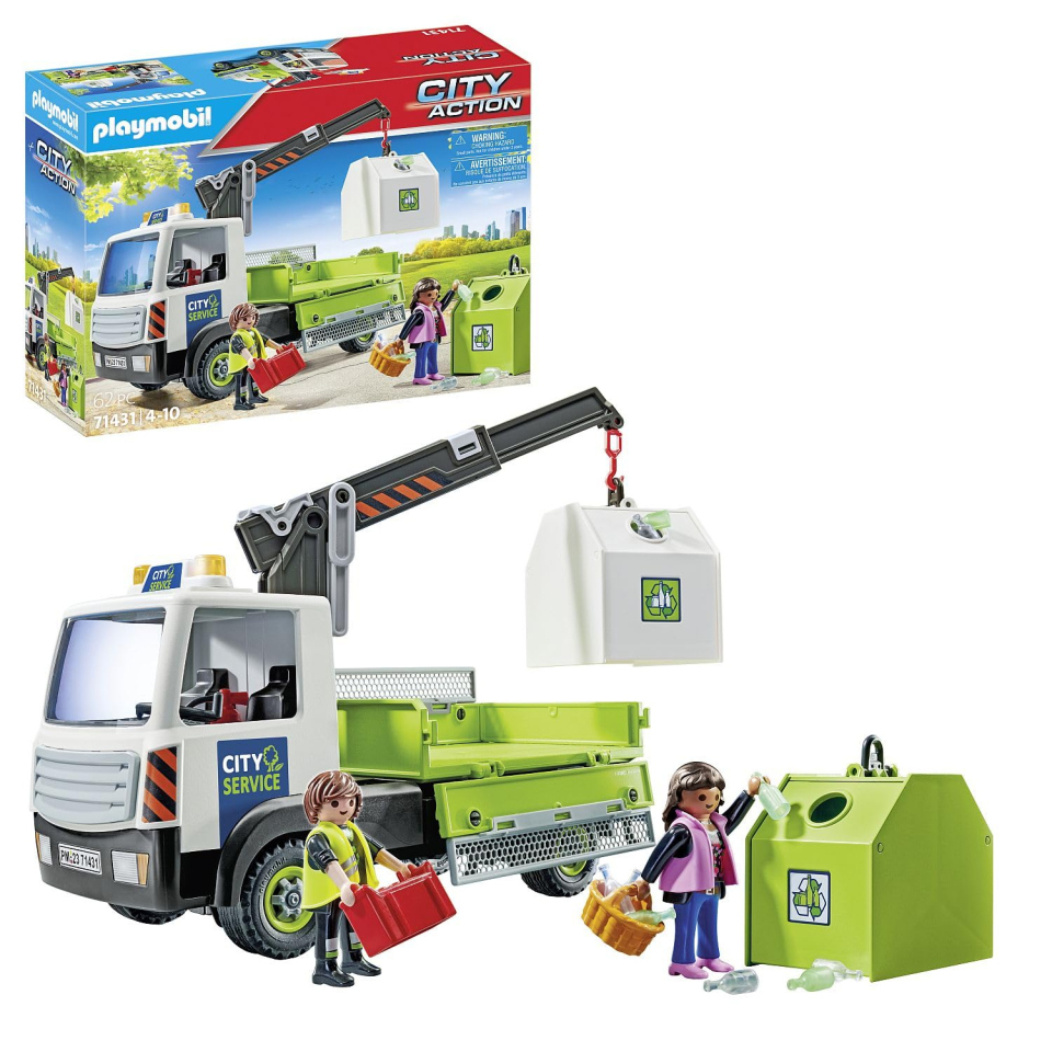 Playmobil City Life Camion Raccolta Rifiuti 71431
