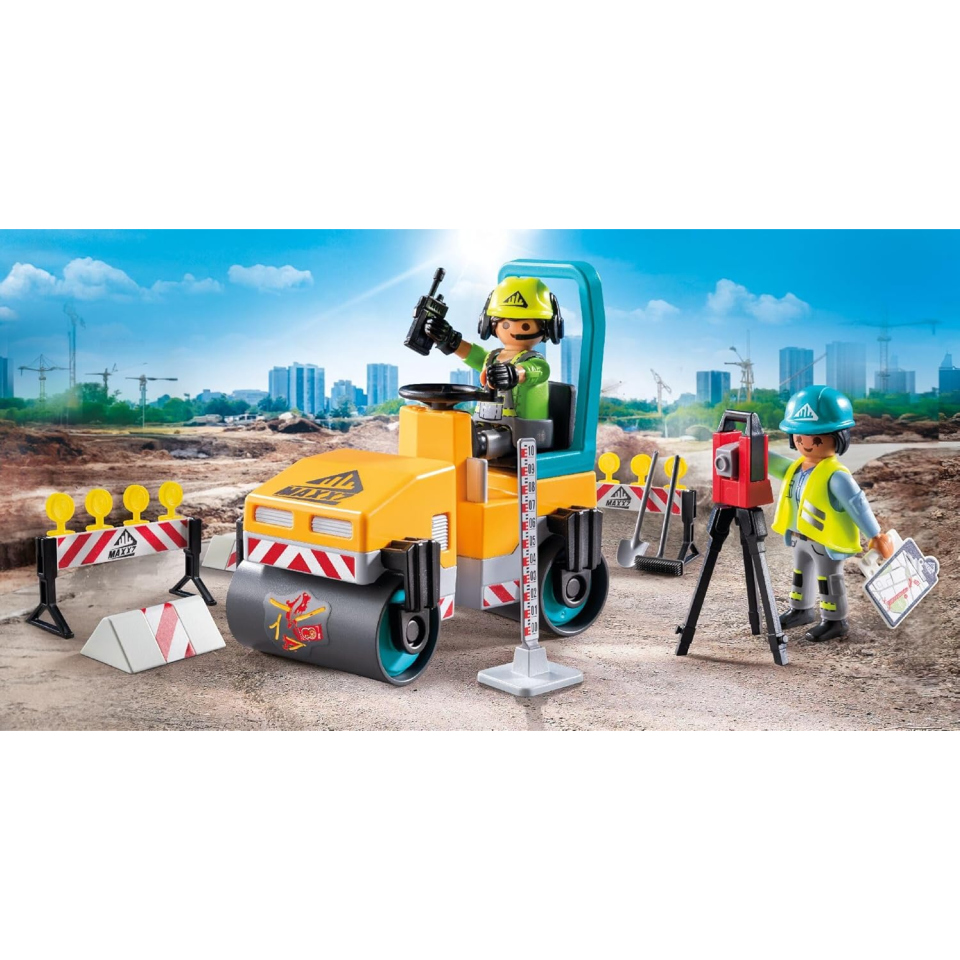 Playmobil Cantiere Stradale Action Heroes 71751
