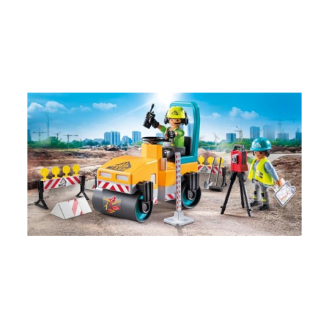 Playmobil Cantiere Stradale Action Heroes 71751