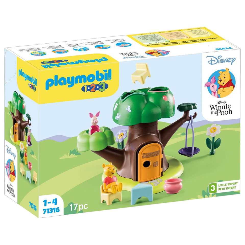 Playmobil 1.2.3 Casa sull'Albero di Winnie e Pimpi