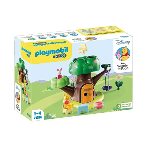 Playmobil 1.2.3 Casa sull'Albero di Winnie e Pimpi