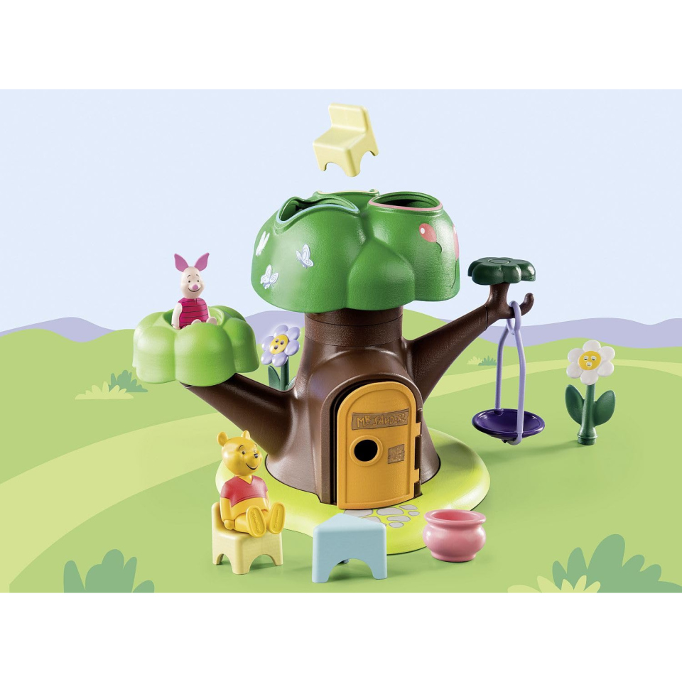 Playmobil 1.2.3 Casa sull'Albero di Winnie e Pimpi