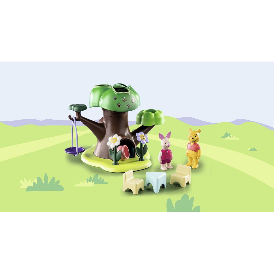 Playmobil 1.2.3 Casa sull'Albero di Winnie e Pimpi