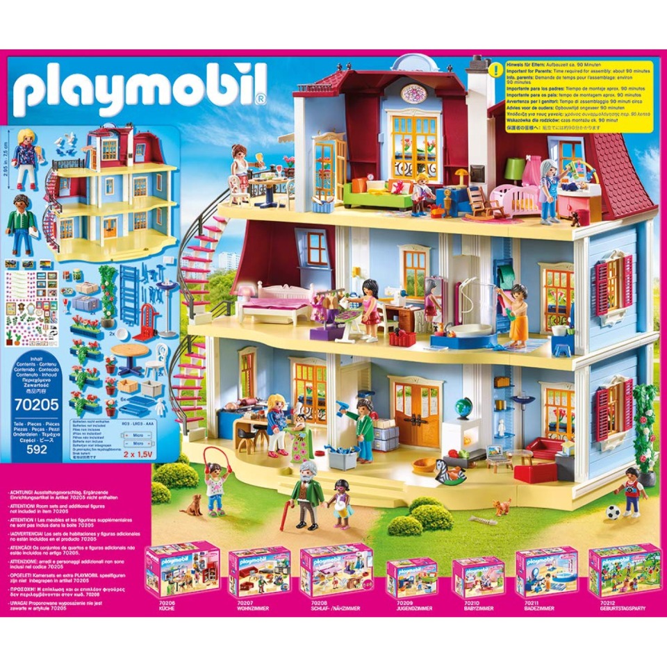 Playmobil Casa delle Bambole Grande 70205 – City Life