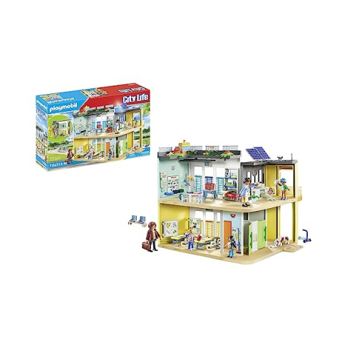 Playmobil City Life 71327 – Grande Scuola con Ascensore