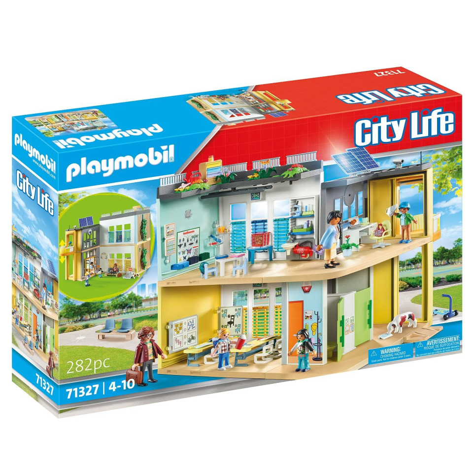 Playmobil City Life 71327 – Grande Scuola con Ascensore