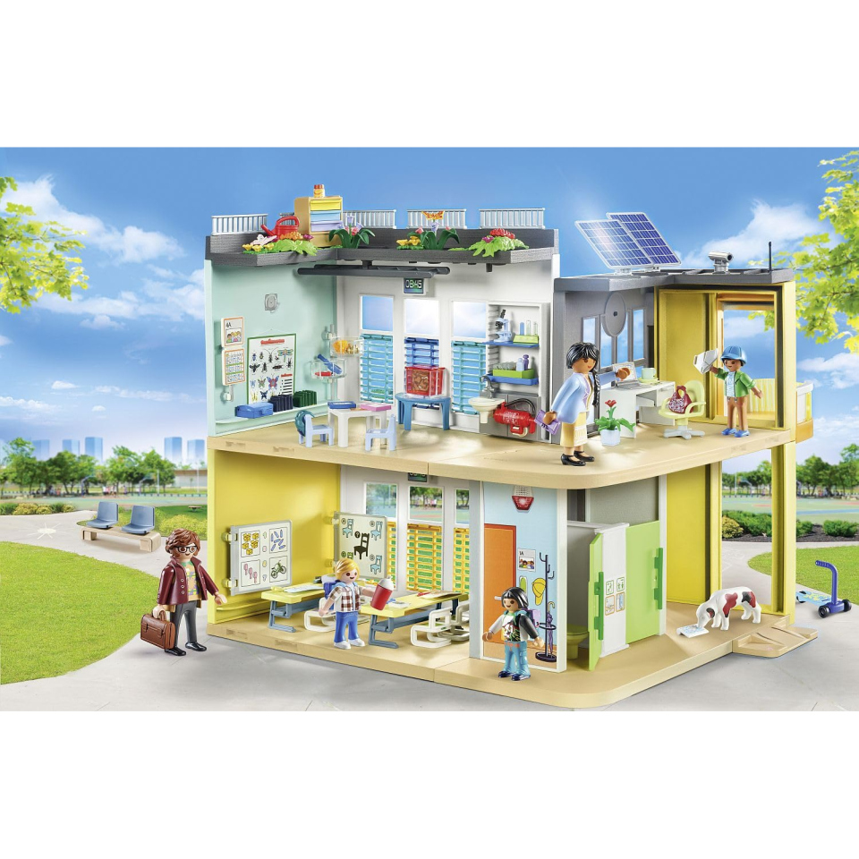 Playmobil City Life 71327 – Grande Scuola con Ascensore