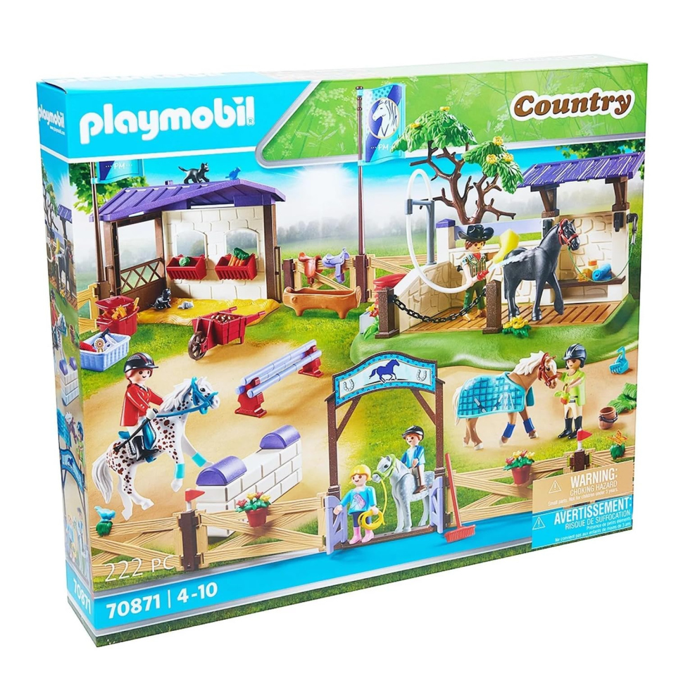 Playmobil Country 70871 Torneo Equitazione e Lavaggio Cavalli