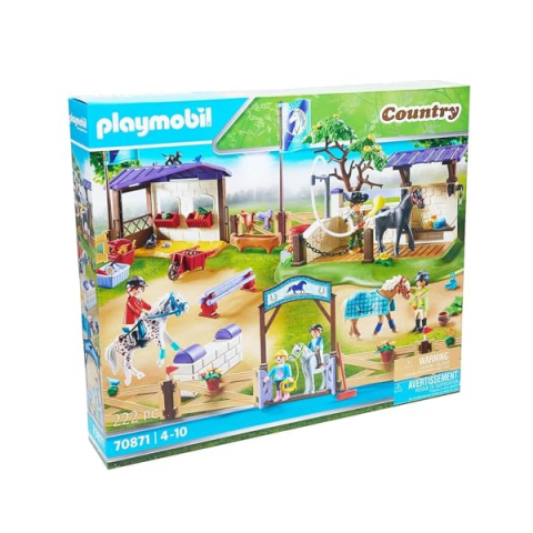 Playmobil Country 70871 Torneo Equitazione e Lavaggio Cavalli