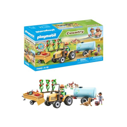 Playmobil Country 71442 Trattore con Rimorchio e Cisterna