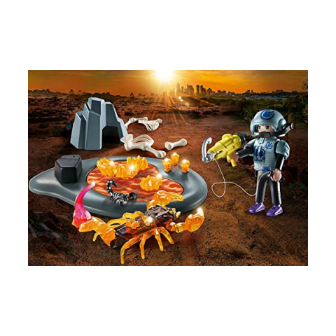 Playmobil Dino Rise Scorpione di Fuoco – Starter Pack 70909