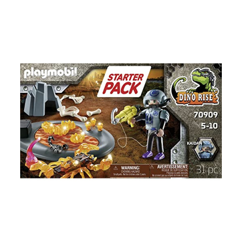 Playmobil Dino Rise Scorpione di Fuoco – Starter Pack 70909