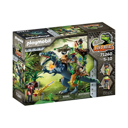 Playmobil Dino Rise Spinosauro 71260 con Armatura e Cannone
