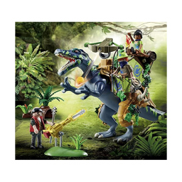 Playmobil Dino Rise Spinosauro 71260 con Armatura e Cannone
