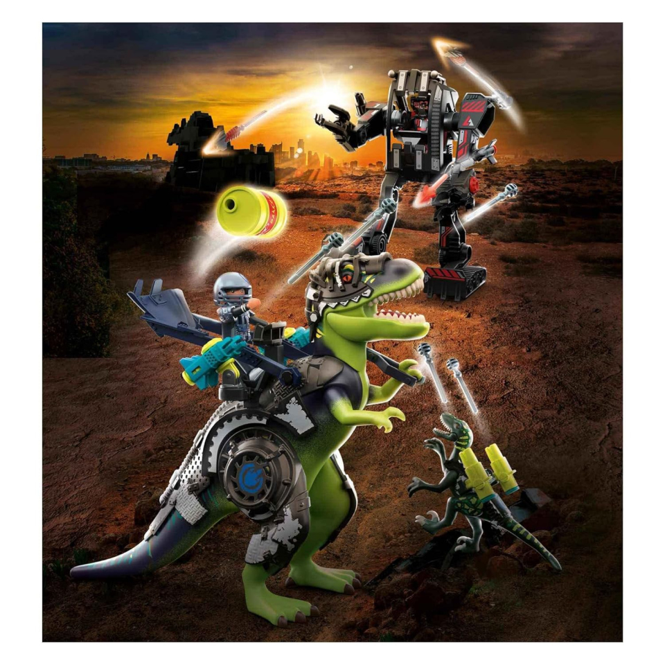 Playmobil Dino Rise T-Rex Battaglia dei Giganti 70624