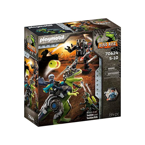 Playmobil Dino Rise T-Rex Battaglia dei Giganti 70624
